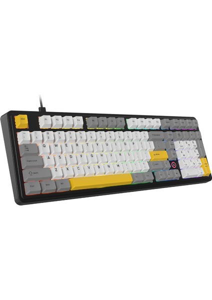AK980 Daydream Switch Kablolu Mekanik Oyun Klavyesi- Rgb Aydınlatmalı- Siyah