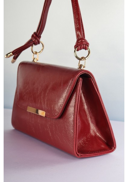 Elysara EB0602 | Kırışık Rugan Gösterişli Portföy Çanta modelleri