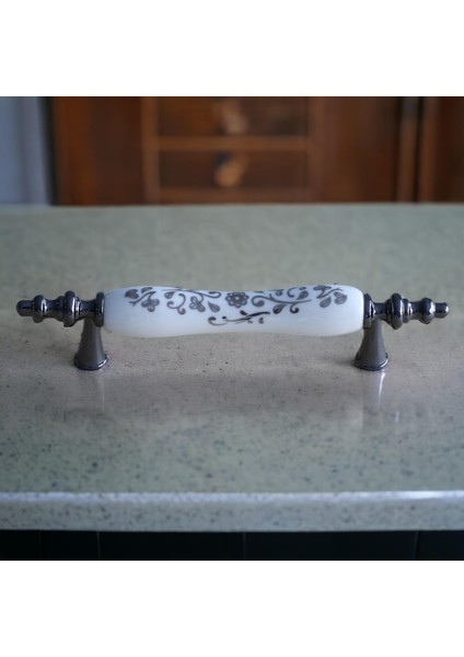 Porselen Füme Beyaz 96 mm Kulpları Mobilya Mutfak Kulplar Dolabı Çekmece Kulbu Dolap Kulpu fiyatları