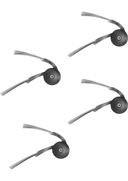 Roborock Qrevo Curv Robot Süpürge Uyumlu 4 Adet Yan Fırça Yedek Parça Seti