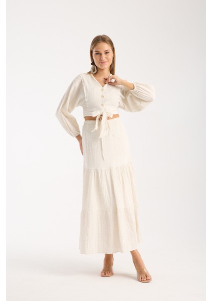 Keten Etek Bluz Takım fırsatları