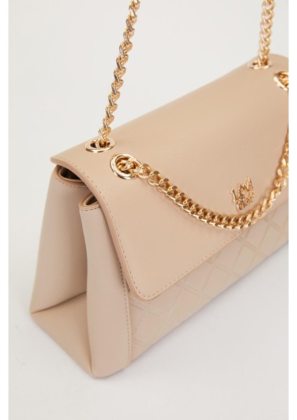 Vizon Zincir Askılı Kadın Baklava Desenli Çapraz Çanta modelleri