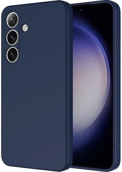 Soft Serisi Samsung Galaxy S25 Lacivert Kapak