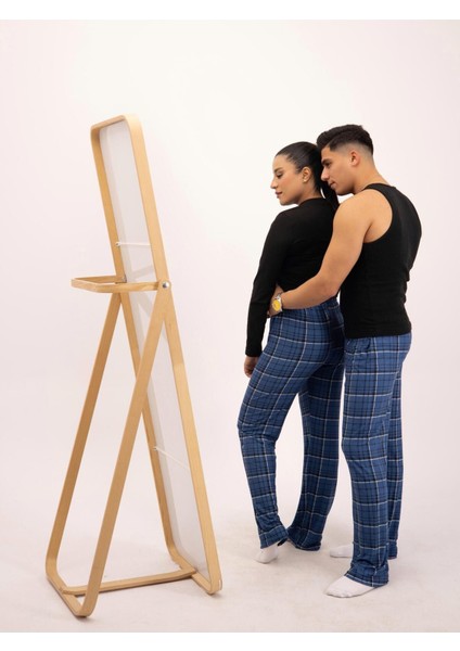 Ekose Kareli Yılbaşı Pijama Altı Unisex Micro Pamuk fiyatları