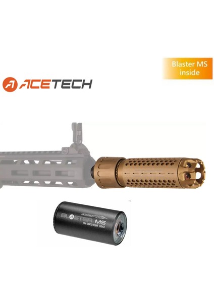 Predator Mk3 Tan Qd + Blaster Ms + Tufek Adaptörü