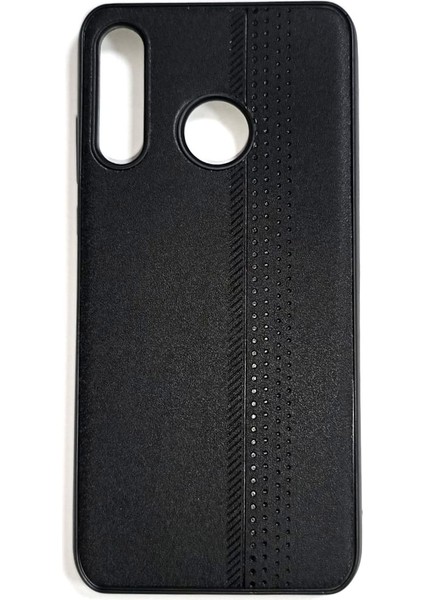 Huawei P30 Lite Uyumlu Deri Görünümlü Yumuşak ve Esnek Süet Kılıf Siyah fiyatları