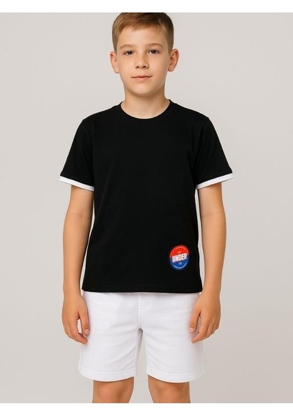 Çocuk Pamuklu Oversize Kalıp T-Shirt modelleri