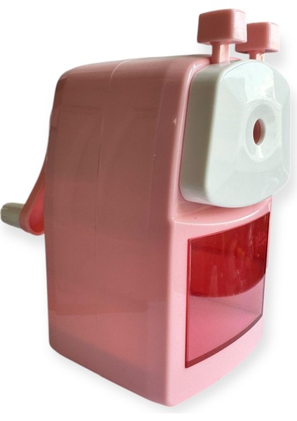 Masa Üstü Kollu Kalemtıraş, 5 Farklı Ayar, Büyük Boy, Pastel Renkler fiyatları