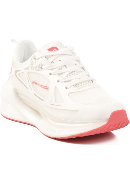 Beyaz Fileli Kadın Spor Ayakkabı PCI-11352 G