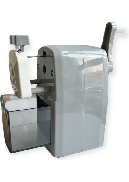 Masa Üstü Kollu Kalemtıraş, 5 Farklı Ayar, Büyük Boy, Pastel Renkler indirimleri