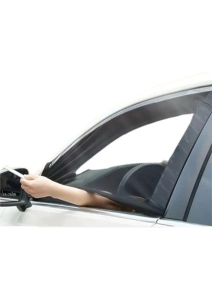 Araba Ön-Arka Yan Cam Güneşlik Uv Önleyici Araç Bebek Emzirme Perdesi Araç Sineklik Perde 4 Parça modelleri