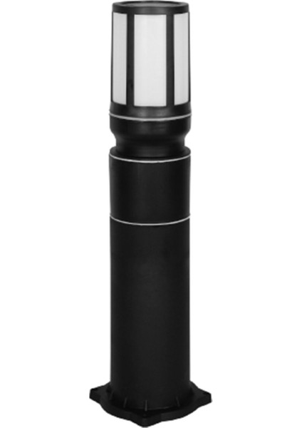 50 cm Kafesli Bahçe Direği, Set Üstü, 220V, E27, IP54, Siyah fiyatları
