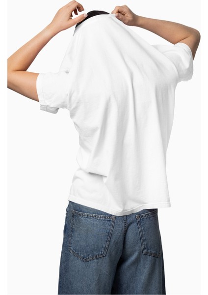 Unisex Dont Worry Be Capy Yazılı Tişört, Oversize Capybara Baskılı Bisiklet Yaka T-Shirt fiyatları