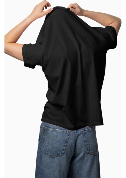 Unisex Dont Worry Be Capy Yazılı Tişört, Oversize Capybara Baskılı Bisiklet Yaka T-Shirt fiyatları