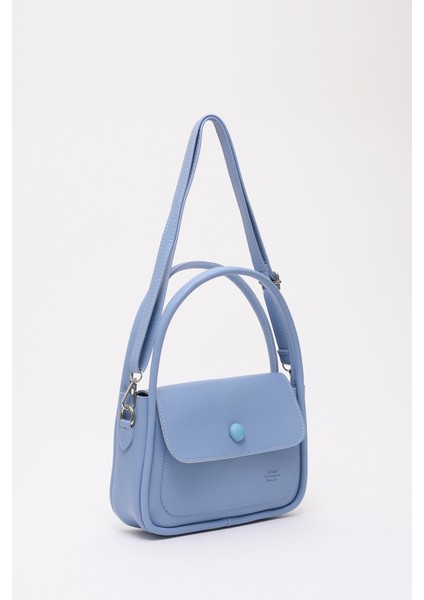 Mavi SHK97 Suni Deri Ön Cep Detaylı 2 Bölmeli Ayarlanabilir Askılı El,kol ve Omuz Çantası fiyatları