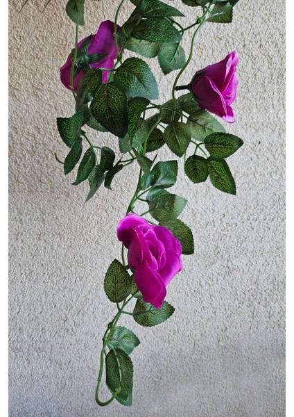 Yapay Sarkan Gül Sarmaşık 5 Dal 100 cm modelleri