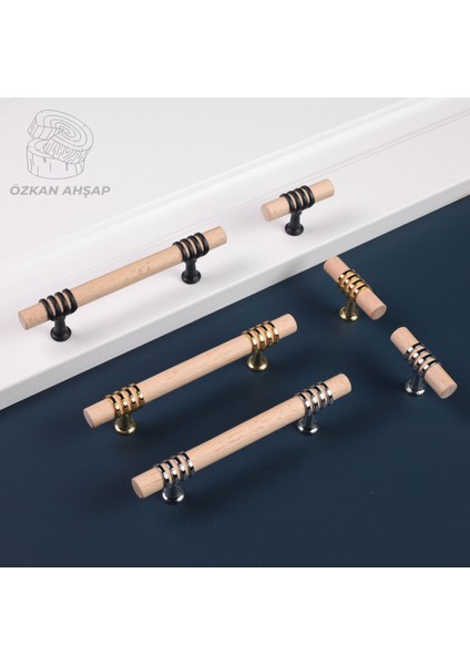 Siyah Ahşap Kulp Lüks Country Mutfak Mobilya Dolap Çekmece Kulbu fiyatları