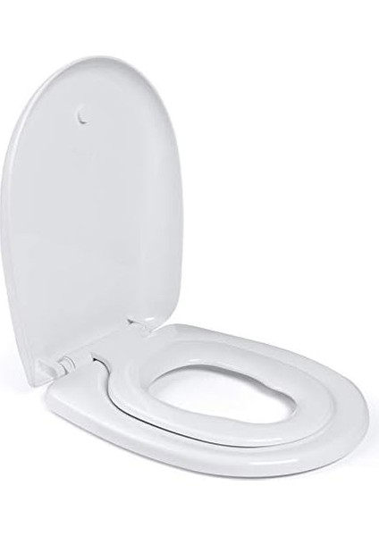 Bagno | Klozet Oturağı, Otomatik Kapanmalı Klozet Kapağı, D/o Şeklinde 2.0, Çıkarılabilir Klozet Kapağı, Beyaz (Junior) fiyatları