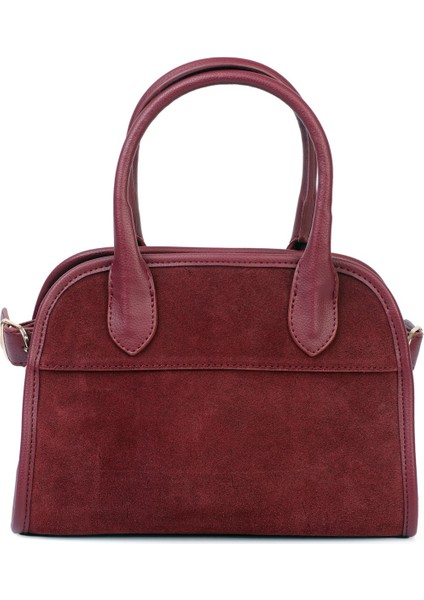 Grace Deri Süet Omuz Çantası