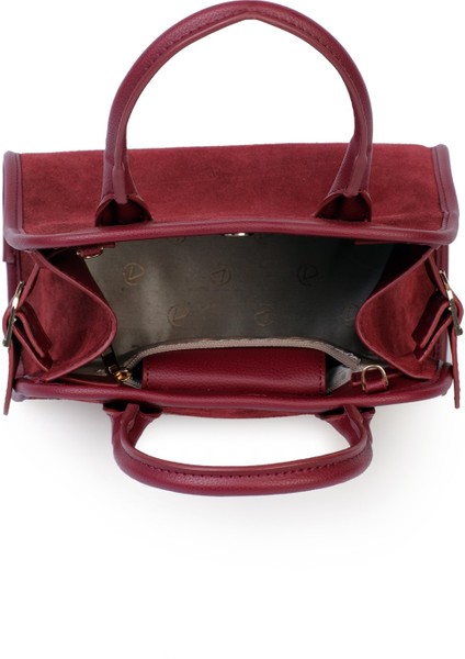 Grace Deri Süet Omuz Çantası fırsatları