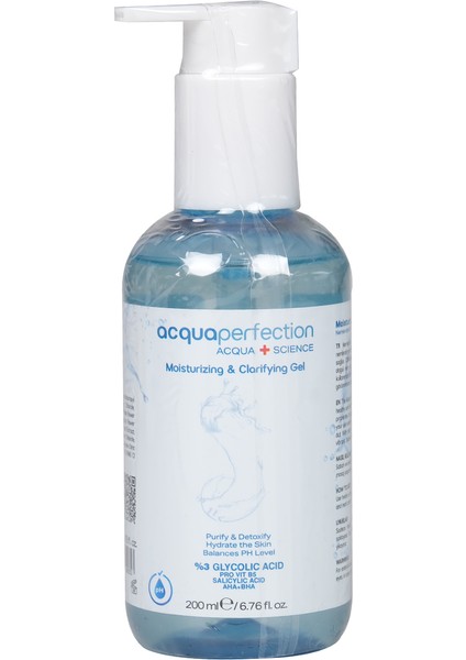 Acqua Perfection Jel Nemlendirici ve Temizleyici 200 ml