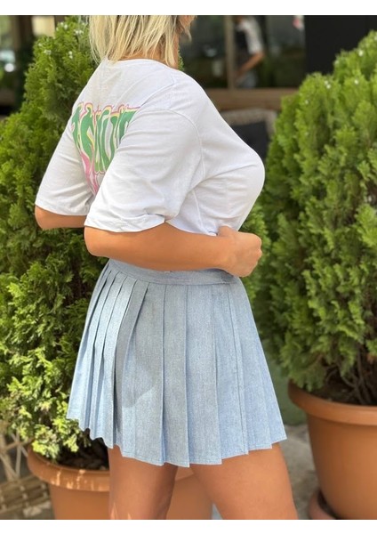 Pilili Şortlu Etek modelleri