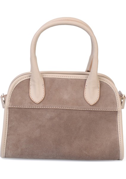 Grace Deri Süet Omuz Çantası