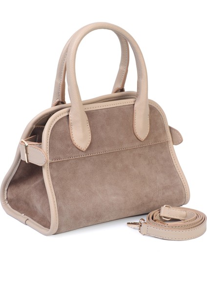 Grace Deri Süet Omuz Çantası modelleri