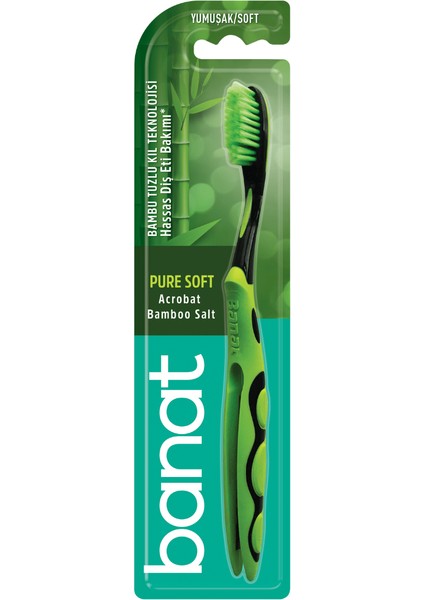 Banat Acrobat Bamboo Salt Dıs Fırcası