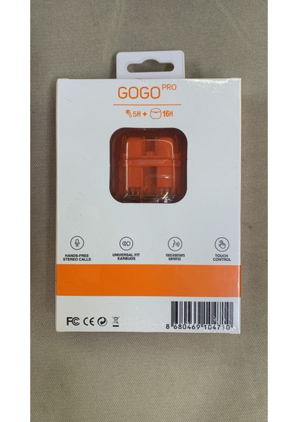JBL UYUMLU Gogo Pro Bluetooth Kulaklık Turuncu fiyatları