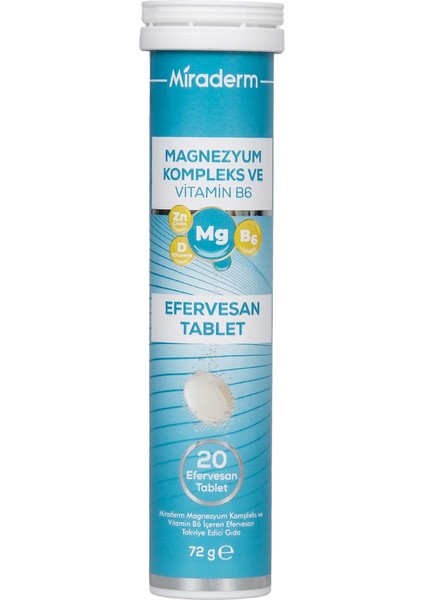 Magnezyum 20 Efervesan