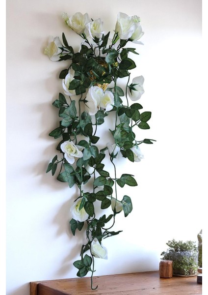 Yapay Sarkan Gül Sarmaşık 5 Dal 100 cm