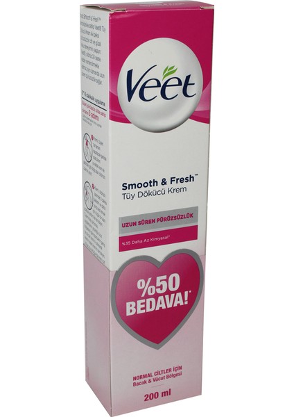 Veet Krem Normal Promo 200 ml
