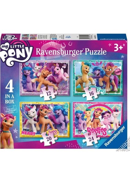 12/16/20/24 Parça Puzzle My Little Pony 4 In Box 031214