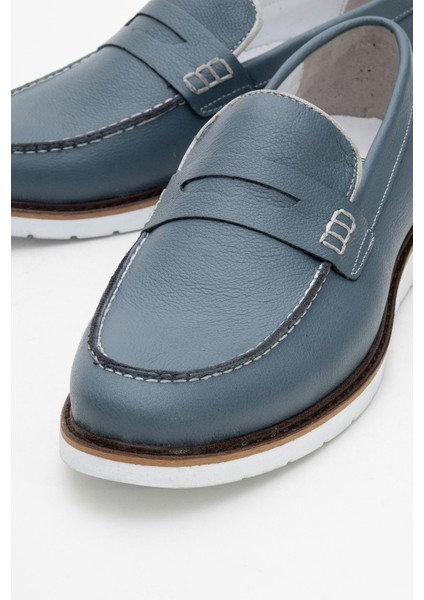 Hakiki Deri, Erkek Bağcıksız Loafer Iç Dış Deri Ayakkabı modelleri