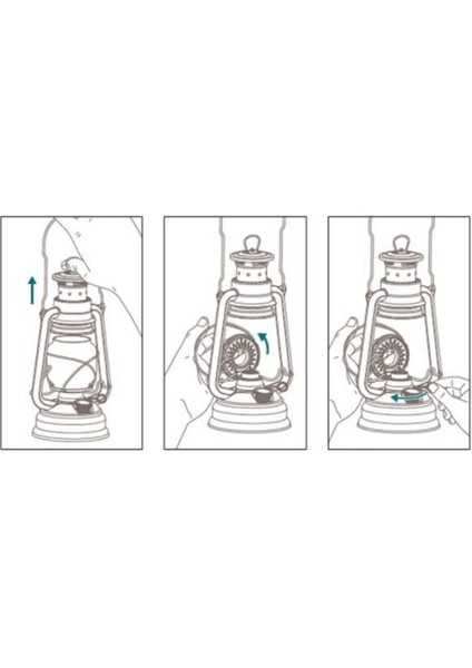 Şık Gemici Feneri ve Gaz Lambası, Kandil Yağıyla Aydınlatma Seti modelleri