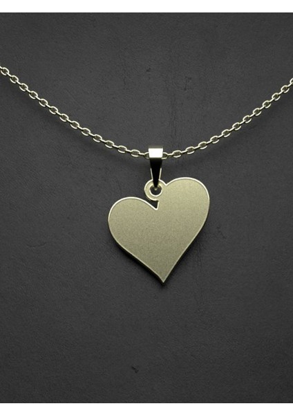 14 Ayar Altın Kalp Kolye Ucu 0.5 Gr, KC17460 Kodlu