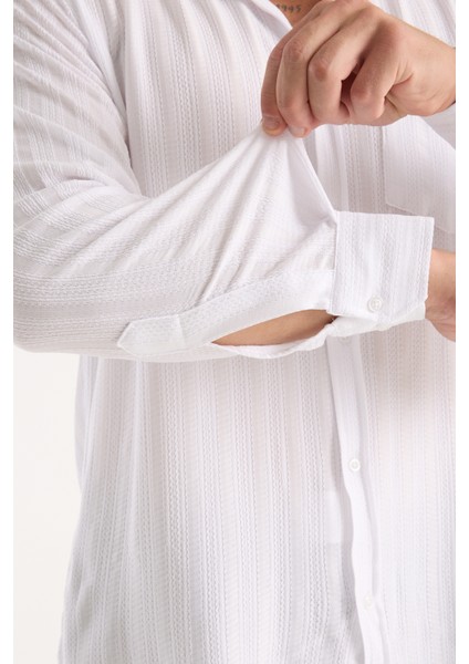 Erkek Gömlek Uzun Kollu Cepli Oversize Rahat Kalıp Salaş Pamuklu Likralı Günlük Şık Klasik Model fırsatları