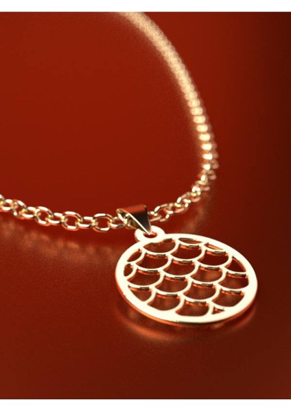 14 Ayar Altın Daire Kolye Ucu 0.5 Gr, KC11500 Kodlu fırsatları