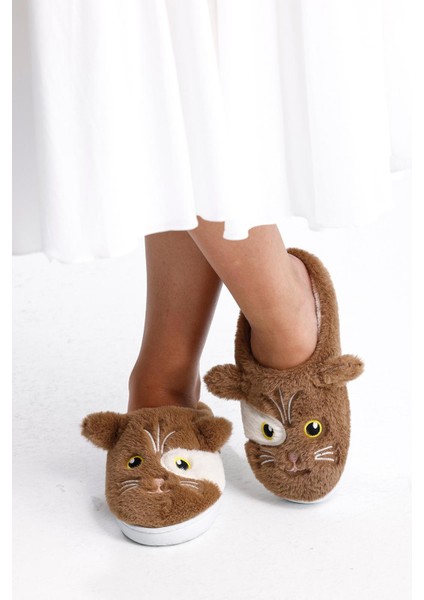 Caty Peluş Kadın Ev Terliği