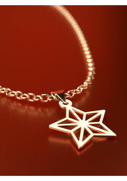 14 Ayar Altın Yıldız Kolye Ucu 0.5 Gr, KC15421 Kodlu fırsatları