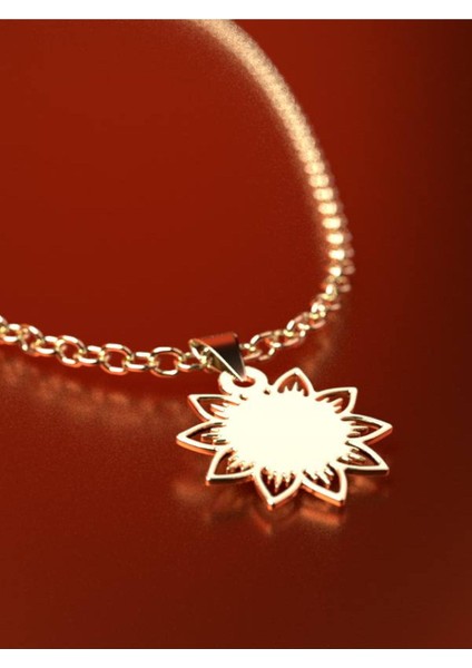 14 Ayar Altın Çiçek Kolye Ucu 0.5 Gr, KC12218 Kodlu fırsatları