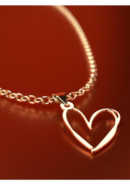 14 Ayar Altın Kalp Kolye Ucu 0.5 Gr, KC17815 Kodlu fırsatları