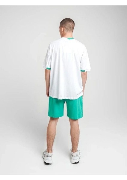 Çocuk Basic Yaka Detaylı Oversize T-Shirt modelleri