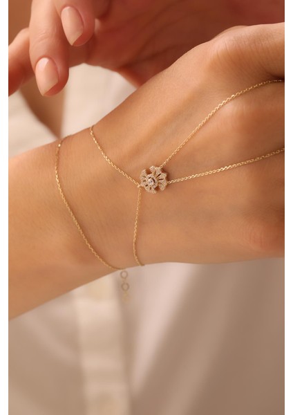 14 Ayar Taşlı Altın Şahmeran fiyatları