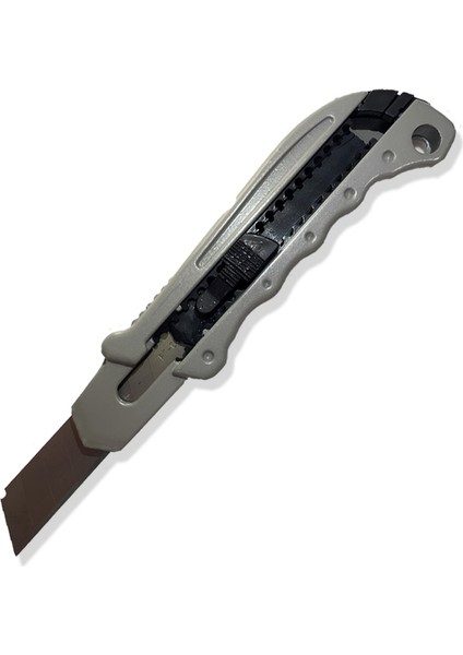 5 Adet Metal Maket Bıçağı - Darbelere Dayanıklı Uzun Ömürlü Falçata -Gri Metal fiyatları