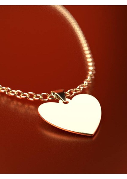 14 Ayar Altın Kalp Kolye Ucu 0.5 Gr, KC17445 Kodlu fırsatları