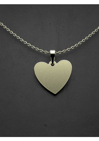 14 Ayar Altın Kalp Kolye Ucu 0.5 Gr, KC17445 Kodlu