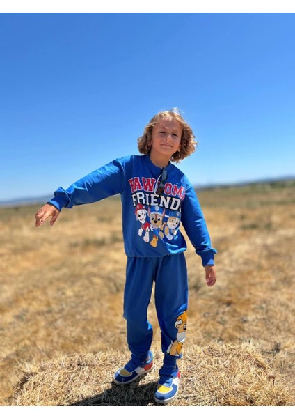 Baskılı Uzun Kollu Erkek Çocuk Alt Üst Takım fiyatları