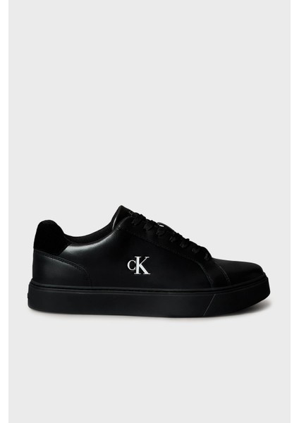 Deri Logolu Sneaker Ayakkabı YM0YM014350GJ Erkek Ayakkabı YM0YM01435 0gj